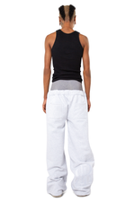 600 GSM CLOUD GREY SWEAT PANTS